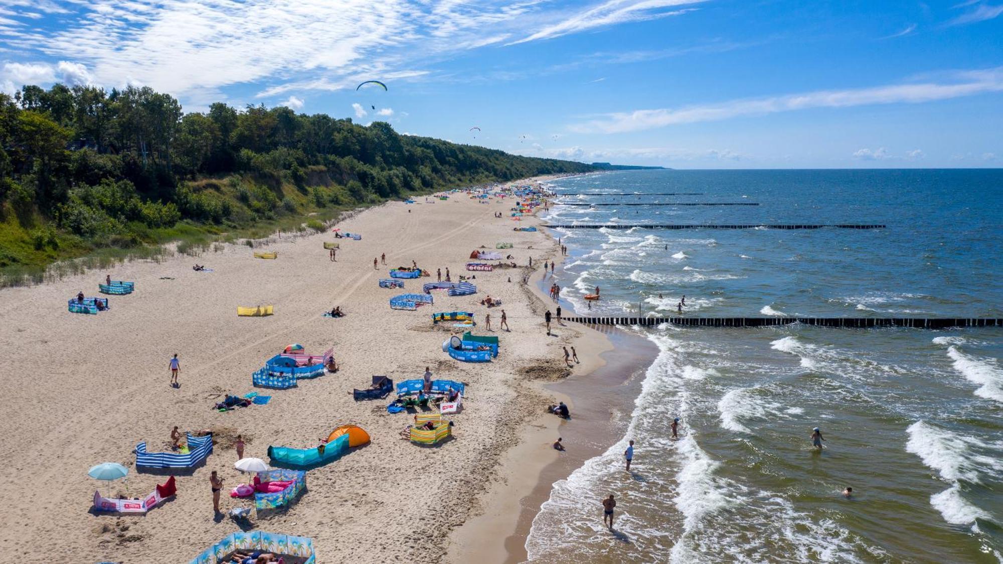 Aparthouse Cliff By Orka 150 M Beach And Sea Trzęsacz Exteriér fotografie