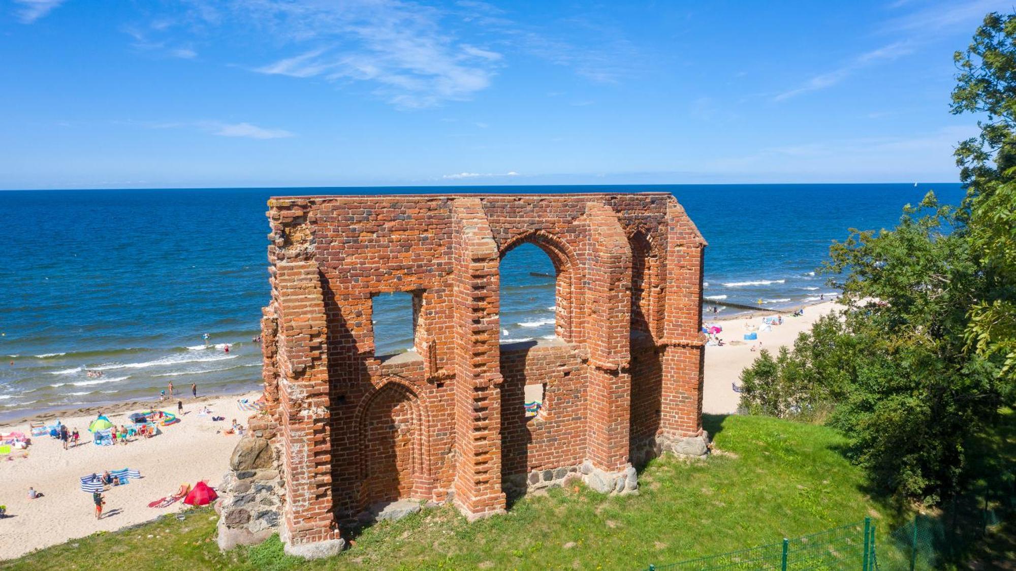 Aparthouse Cliff By Orka 150 M Beach And Sea Trzęsacz Exteriér fotografie
